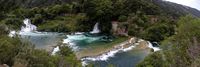Die Fälle des Krka-Flusses an Skradin (Autoren Zoran Knez und Drazen Radujkov). Klicken, um das Bild zu vergrößern.