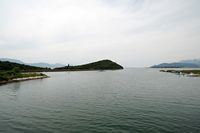 Le village de Blace en Croatie. Delta de la Neretva à Blace. Cliquer pour agrandir l'image.