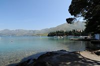 Le village de Cavtat en Croatie. Baie de Tiha. Cliquer pour agrandir l'image.