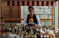 Le village de Čilipi en Croatie. Marchande. Cliquer pour agrandir l'image.