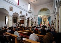 Le village de Čilipi en Croatie. Église Saint-Nicolas. Cliquer pour agrandir l'image.