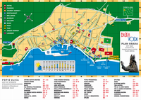 Plan de Baska Voda. Cliquer pour agrandir l'image.