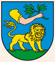 La ville de Bol, île de Brač, en Croatie. Écusson de Bol. Cliquer pour agrandir l'image.