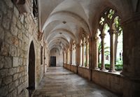 Dominikanisches Kloster, Klostergalerie. Klicken, um das Bild zu vergrößern.