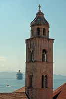 Dominikanisches Kloster, Kirchturm. Klicken, um das Bild zu vergrößern.