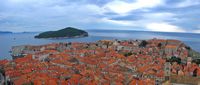 La ville close de Dubrovnik en Croatie. Vue depuis tour minceta. Cliquer pour agrandir l'image.