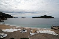 Strand von Banje. Klicken, um das Bild zu vergrößern.