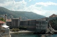 Die Puncijela-Umdrehung und Fort Bokar. Klicken, um das Bild zu vergrößern.