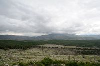 Buttresses of Herzégovine seen of then the Holy Mount Serge. Click to enlarge the image.