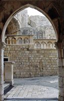 Les fortifications de Dubrovnik en Croatie. Fortifications de l'ouest. Porte pile. Cliquer pour agrandir l'image.