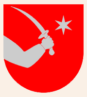 Écusson de Makarska. Cliquer pour agrandir l'image.