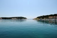 La ville de Makarska en Croatie. La baie de Makarska. Cliquer pour agrandir l'image.
