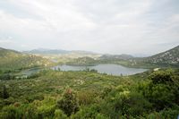 Les lacs de Baćina. Cliquer pour agrandir l'image.