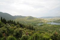 Les lacs de Baćina. Cliquer pour agrandir l'image.