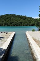 Der kleine See, der seit Mali Most. Klicken, um das Bild zu vergrößern.