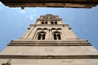 The bell-tower of the cathedral of Split. Click to enlarge the image.