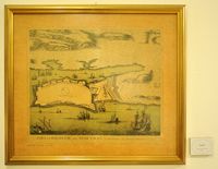 La ville de Split en Croatie. Le musée de la Marine. Gravure de Zadar. Cliquer pour agrandir l'image.