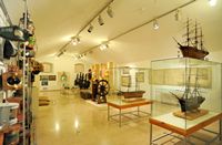 La ville de Split en Croatie. Le musée de la Marine. Salle de la marine marchande. Cliquer pour agrandir l'image.