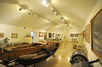 Room of the merchant navy of the maritime Museum of Split. Click to enlarge the image.