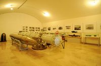 La ville de Split en Croatie. Le musée de la Marine. Torpilles. Cliquer pour agrandir l'image.