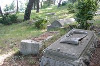 The old Jewish cemetery of Split (author Moshe). Click to enlarge the image.