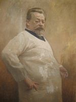 La ville de Supetar, île de Brač en Croatie. Portrait d'Ivan Rendic. Cliquer pour agrandir l'image.