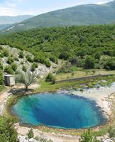 The source of the river Cetina (author XKD). Click to enlarge the image in Flickr (new tab).