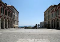The place of the Republic in Split (author Sanja Matonickin). Click to enlarge the image in Flickr (new tab).