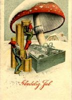 Amanite tue mouche. Noël. Cliquer pour agrandir l'image.