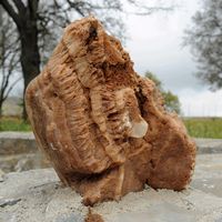Le massif du Psiloritis en Crète. Roche de dolomite près de Zoniana. Cliquer pour agrandir l'image dans Adobe Stock (nouvel onglet).