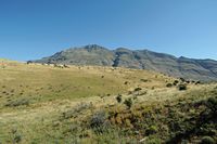 Le village d’Agia Galini en Crète. Le mont Kédros vu depuis la route vers Agios Pavlos près de Saktouria. Cliquer pour agrandir l'image dans Adobe Stock (nouvel onglet).