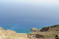 Le village d’Anopoli en Crète. La route d'Anopoli à Chora Sfakion. Cliquer pour agrandir l'image dans Adobe Stock (nouvel onglet).