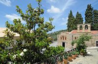 Le village d’Avdou en Crète. L'église de la Panagia Kardiotissa à Kéra. Cliquer pour agrandir l'image dans Adobe Stock (nouvel onglet).