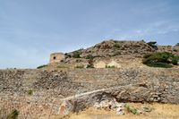 L’île de Spinalonga en Crète. La plate-forme d'artillerie de Miani de la forteresse de Spinalonga. Cliquer pour agrandir l'image dans Adobe Stock (nouvel onglet).