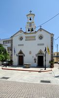 Le village de Malia en Crète. L'église Notre-Dame à Mochos. Cliquer pour agrandir l'image dans Adobe Stock (nouvel onglet).