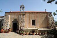 Le village de Néapolis en Crète. Le monastère de Koufi Petra. Cliquer pour agrandir l'image dans Adobe Stock (nouvel onglet).