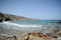Le village de Palékastro en Crète. La crique d'Érimoupolis près d'Itanos à Palaikastro. Cliquer pour agrandir l'image dans Adobe Stock (nouvel onglet).