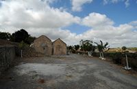 Le village de Thrapsano en Crète. La chapelle Saint-Jean à Galatas. Cliquer pour agrandir l'image dans Adobe Stock (nouvel onglet).