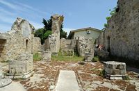 La ville d’Agia Fotini en Crète. L'église Notre-Dame à Patsos. Cliquer pour agrandir l'image dans Adobe Stock (nouvel onglet).