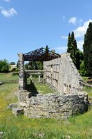 La presqu’île de Kanóni à Corfou. La basilique paléochrétienne. Cliquer pour agrandir l'image dans Adobe Stock (nouvel onglet).