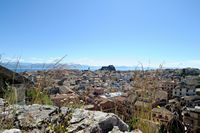 La ville de Corfou. Vue depuis la nouvelle forteresse. Cliquer pour agrandir l'image dans Adobe Stock (nouvel onglet).