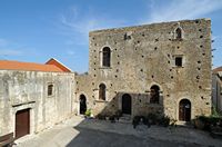 La ville de Gazi en Crète. Le palais Modino à Rodia. Cliquer pour agrandir l'image dans Adobe Stock (nouvel onglet).