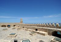 Les fortifications d’Héraklion en Crète. Terrasse de la forteresse. Cliquer pour agrandir l'image dans Adobe Stock (nouvel onglet).