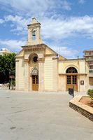 Le sud de la ville d’Héraklion en Crète. La chapelle Saint-Ménas. Cliquer pour agrandir l'image dans Adobe Stock (nouvel onglet).