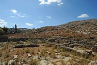 La ville d’Héraklion en Crète. Les ruines de la Villa aux Lys à Amnissos. Cliquer pour agrandir l'image dans Adobe Stock (nouvel onglet).