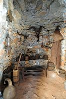 La ville d’Hersonissos en Crète. Cabane de berger de l'écomusée Lychnostatis. Cliquer pour agrandir l'image dans Adobe Stock (nouvel onglet).