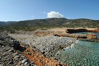 La côte nord de la commune d’Iérapétra en Crète. La rivière près des ruines de Gournia. Cliquer pour agrandir l'image dans Adobe Stock (nouvel onglet).