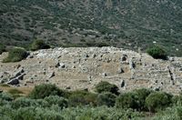 La côte nord de la commune d’Iérapétra en Crète. Les ruines de Gournia. Cliquer pour agrandir l'image dans Adobe Stock (nouvel onglet).