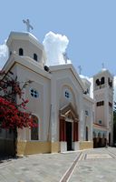La ville de Kos sur l’île de Kos. L'église Agia Paraskevi. Cliquer pour agrandir l'image dans Adobe Stock (nouvel onglet).