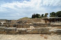 Le palais de Phaistos en Crète. Le quartier des ateliers. Cliquer pour agrandir l'image dans Adobe Stock (nouvel onglet).